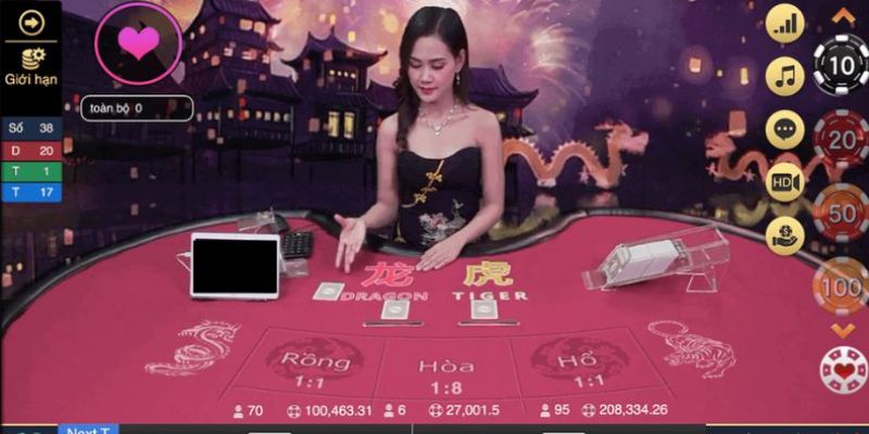 Mẹo chơi Rồng Hổ hay - gấp thếp giúp tăng tiền lời nhanh